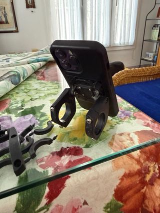 iPhone 13 Pro Gris 128GB, soporte y forerunner 45S