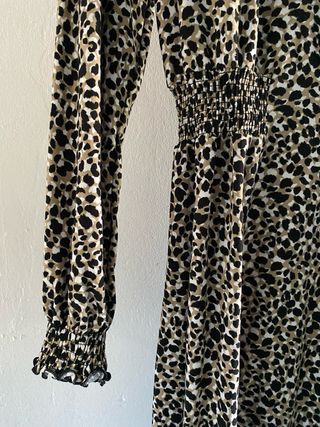 Vestido animal print