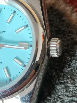 Reloj Corgeut Automático Esfera Azul