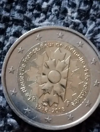 Moneda 2€ Francia 1918-2018
