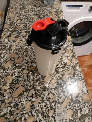 Botella doble compartimento