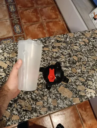 Botella doble compartimento