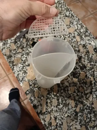 Botella doble compartimento