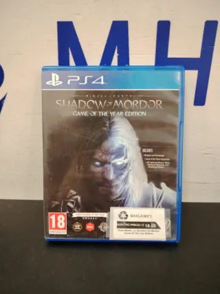 PS4 La Sombra De Mordor Edición Juego Del Año
