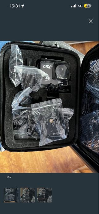 Cámara Deportiva CBX 4K UltraHD Wi-Fi