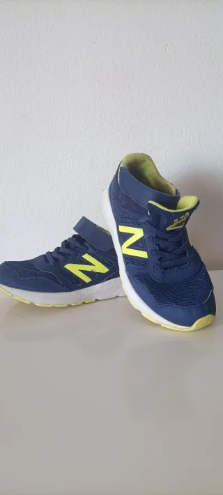 Zapatillas New Balance niño/a azul y amarillo
