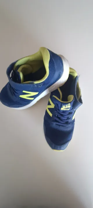 Zapatillas New Balance niño/a azul y amarillo