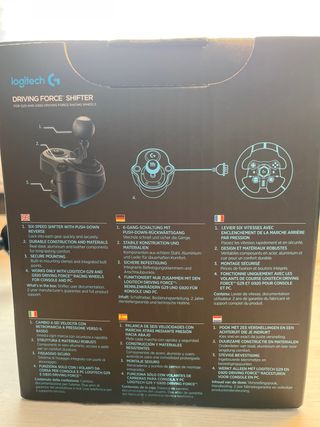 Palanca de cambios Logitech Gaming