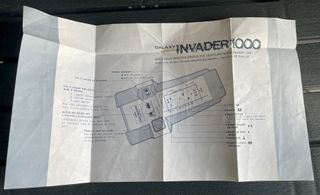 Istruzioni Galaxy Invader 1000