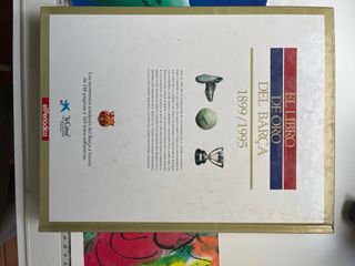 Libro Album El libro de Oro del Barça 1899-1995