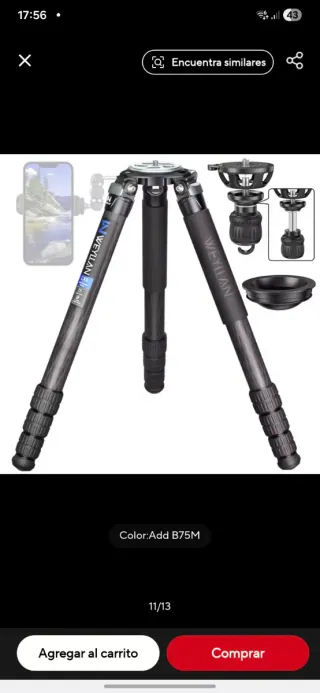 Trípode de Carbono Weyllan LX9