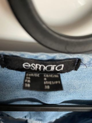 Camisa vaquera manga larga