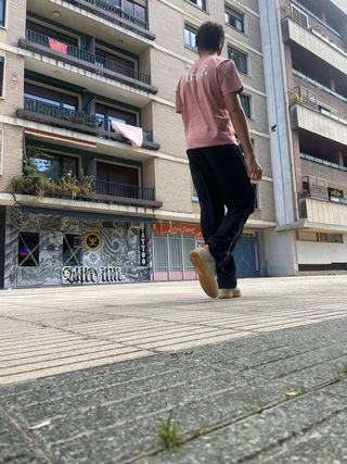 Camiseta rosa True talla M