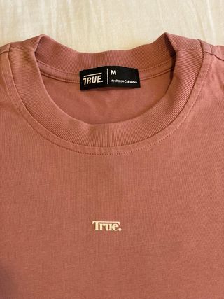 Camiseta rosa True talla M
