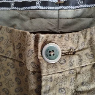 Pantalón Massimo Dutti 98% algodón vestir talla 40