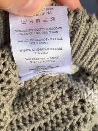 Jersey de punto. Eme Studios.