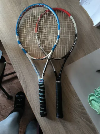 Racchette da tennis Babolat e Dunlop