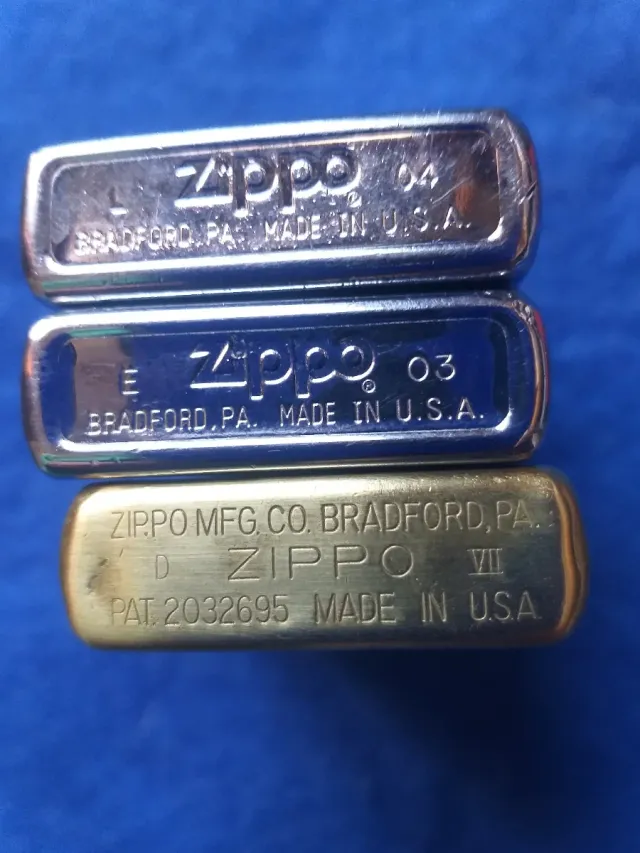 Lote 3 Zippos Originales