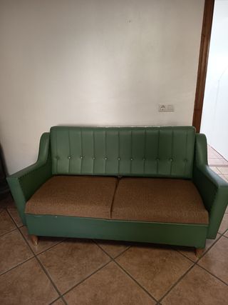 Sofá y butaca vintage