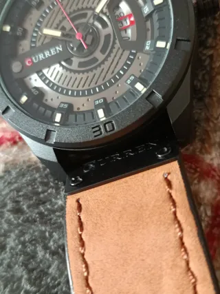 Reloj Curren Cuarzo Marrón y Negro