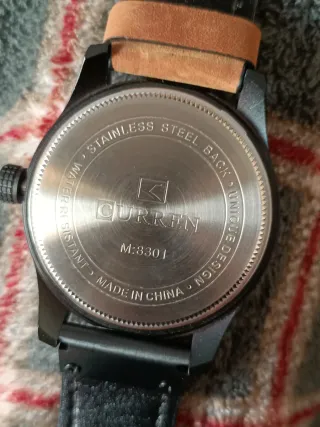 Reloj Curren Cuarzo Marrón y Negro