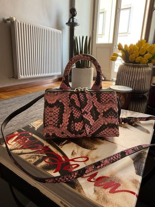 Borsa The Attico tracolla pink