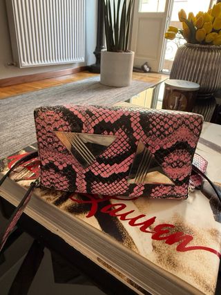 Borsa The Attico tracolla pink