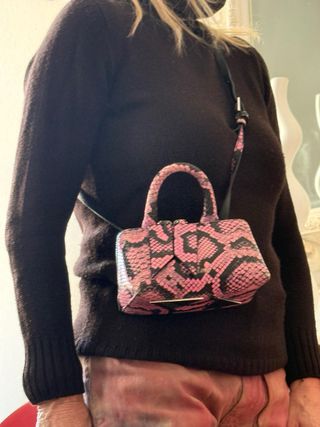 Borsa The Attico tracolla pink