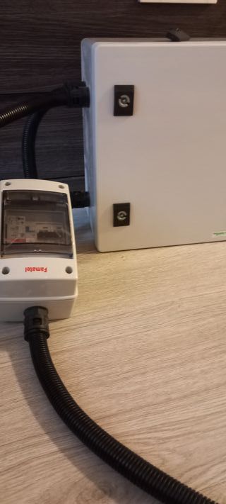 Caja de distribución eléctrica himmel