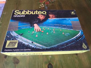 Lote Subbuteo Club y Gradas. Juegos Borras 1980.