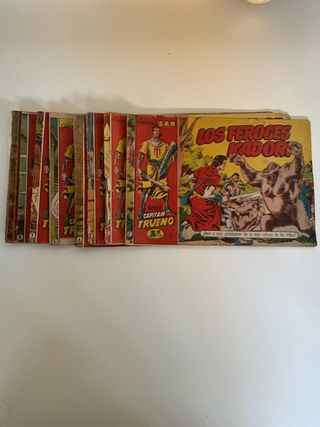 Más de 200 revistas Capitán Trueno
