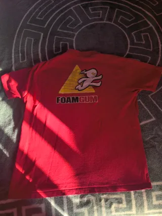 Camiseta Foam Gum Roja Talla L