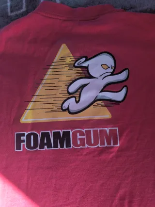 Camiseta Foam Gum Roja Talla L