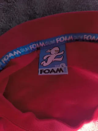 Camiseta Foam Gum Roja Talla L