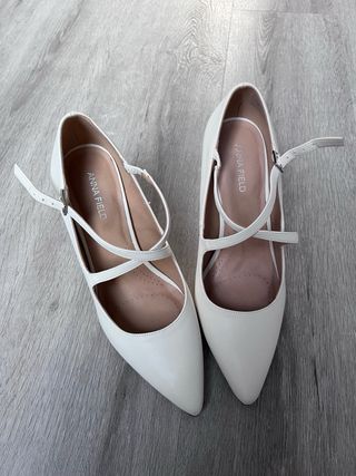 Zapatos de novia blancos Talla 39