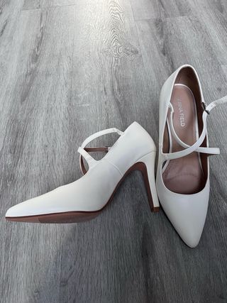 Zapatos de novia blancos Talla 39