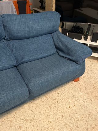 Sofá 3+2 estructura d Hierro Reclinable Extensible