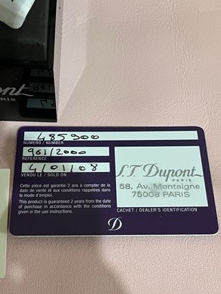 S.T. Dupont Penna Perspective 2000