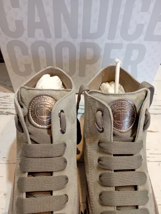 Candice Cooper Scarpe Donna Tg.41 Beige/Oro