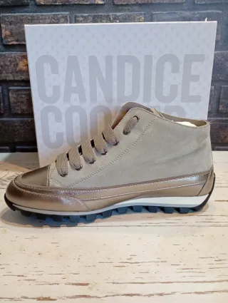 Candice Cooper Scarpe Donna Tg.41 Beige/Oro
