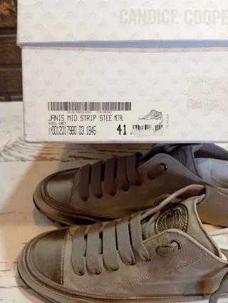 Candice Cooper Scarpe Donna Tg.41 Beige/Oro