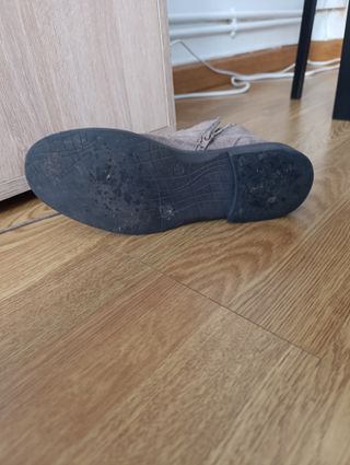 Botines camel - número 35