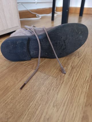 Botines camel - número 35