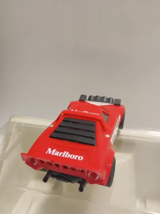 !OCASIÓN! Scalextric Lancia Stratos Rojo