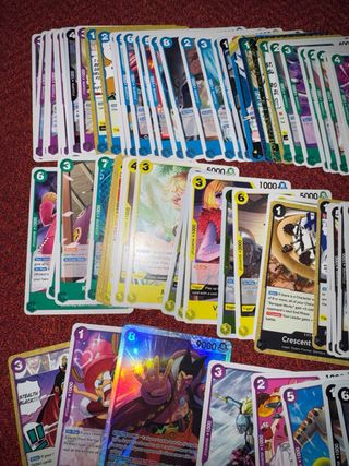 Lote 100 Cartas One Piece OP14 EB04 Sin Repetir