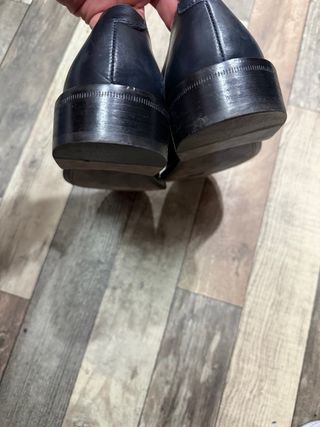 Scarpe eleganti blu uomo