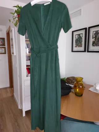 Mono verde Mango Talla M