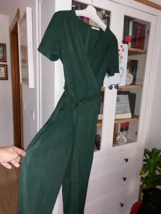 Mono verde Mango Talla M