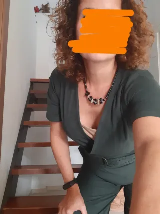 Mono verde Mango Talla M