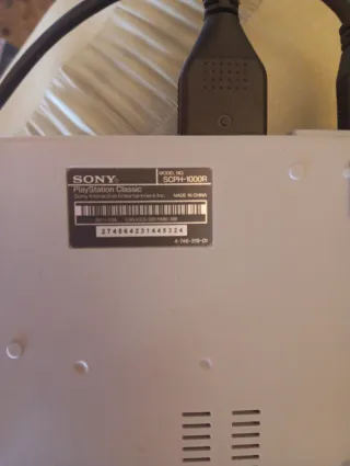 Sony PlayStation Classic mini gris